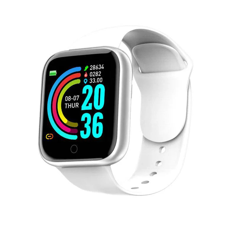 Revolutionize Your Fitness Journey with the Y68 Multifunctional Smart Watch: Bluetooth Connectivity, Music Control, and Sleep Monitoring for Men and Women