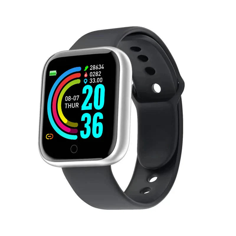 Revolutionize Your Fitness Journey with the Y68 Multifunctional Smart Watch: Bluetooth Connectivity, Music Control, and Sleep Monitoring for Men and Women
