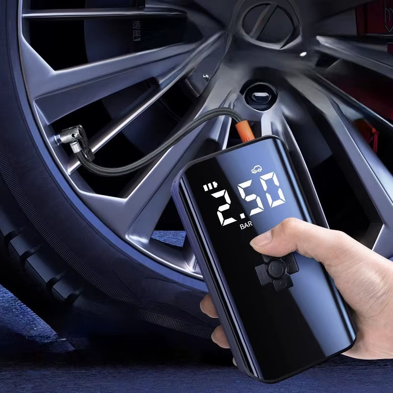 150PSI Smart Air Pump Portable Car Automatic Compressor Tire Inflator for Motorcycle Bicycle Basketball Inflatable