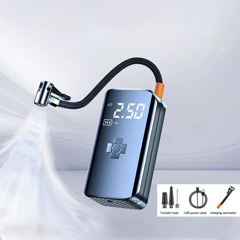 150PSI Smart Air Pump Portable Car Automatic Compressor Tire Inflator for Motorcycle Bicycle Basketball Inflatable